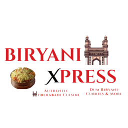 BiryaniXpress logo.